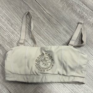 Gymshark Bandeau Logo Sports Bra XS